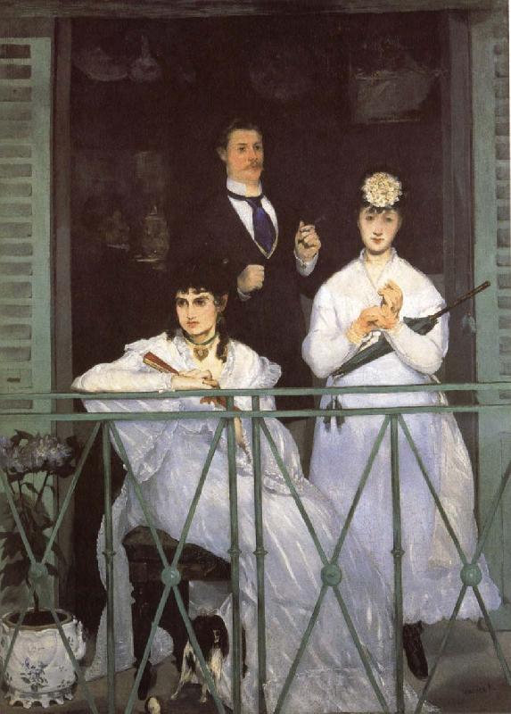 Edouard Manet The Balcony oil painting image